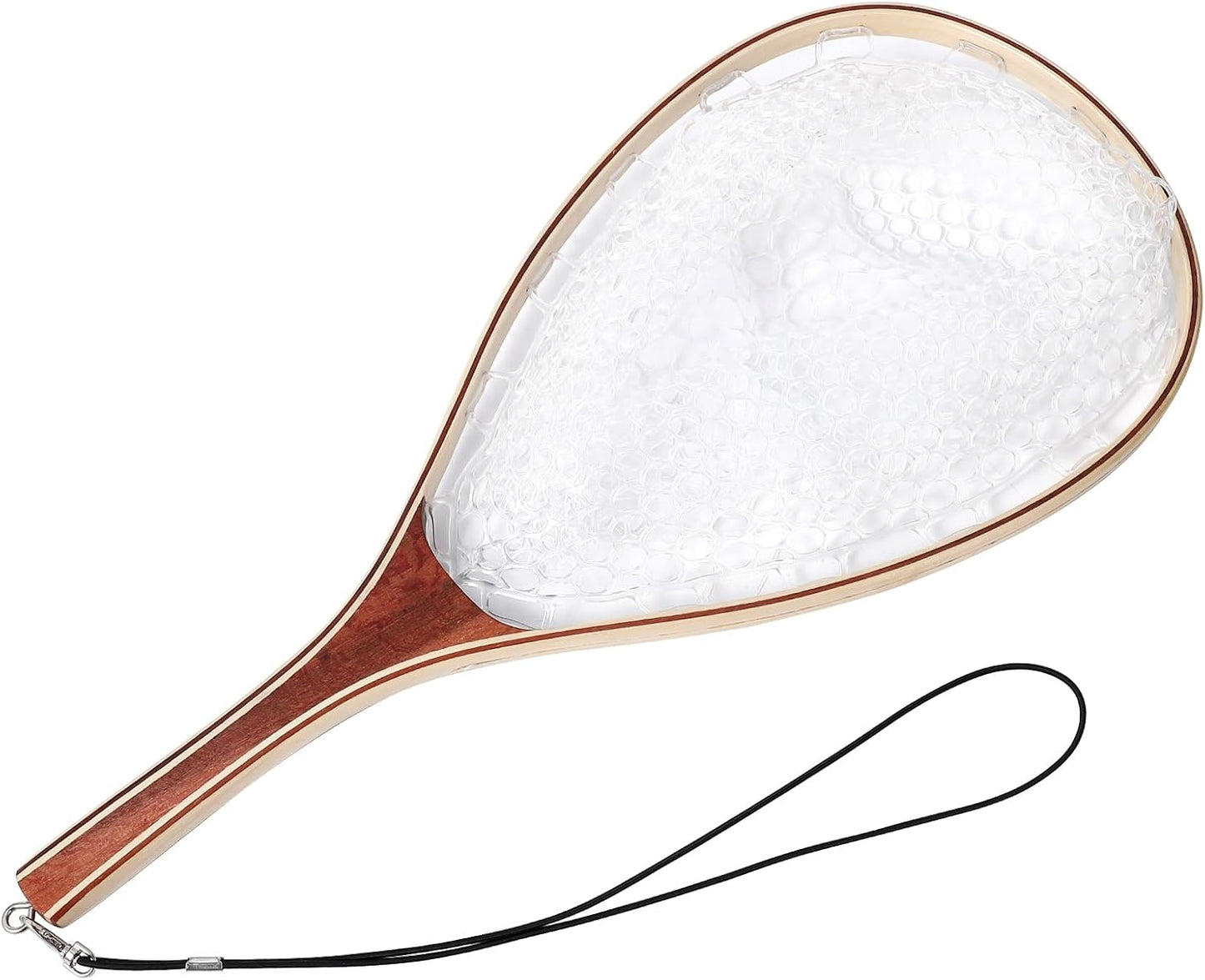 Trout-Approved Wooden Fly Net