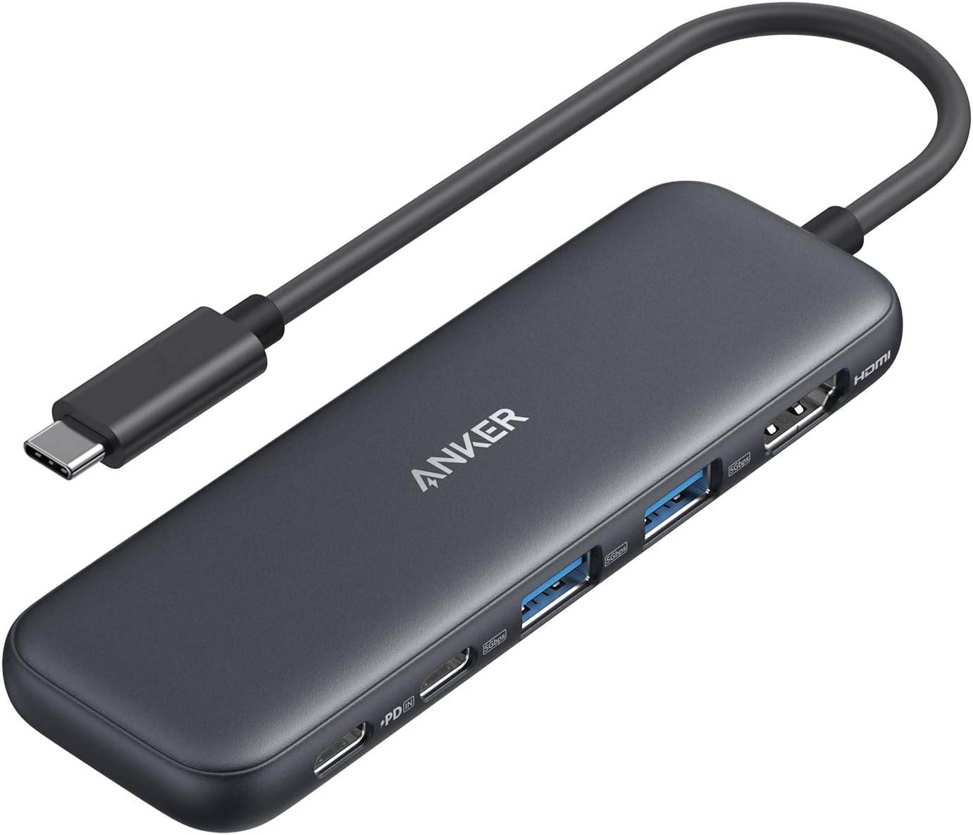 Anker 5-in-1 USB C Hub - 4K HDMI Display & Fast Data Transfer