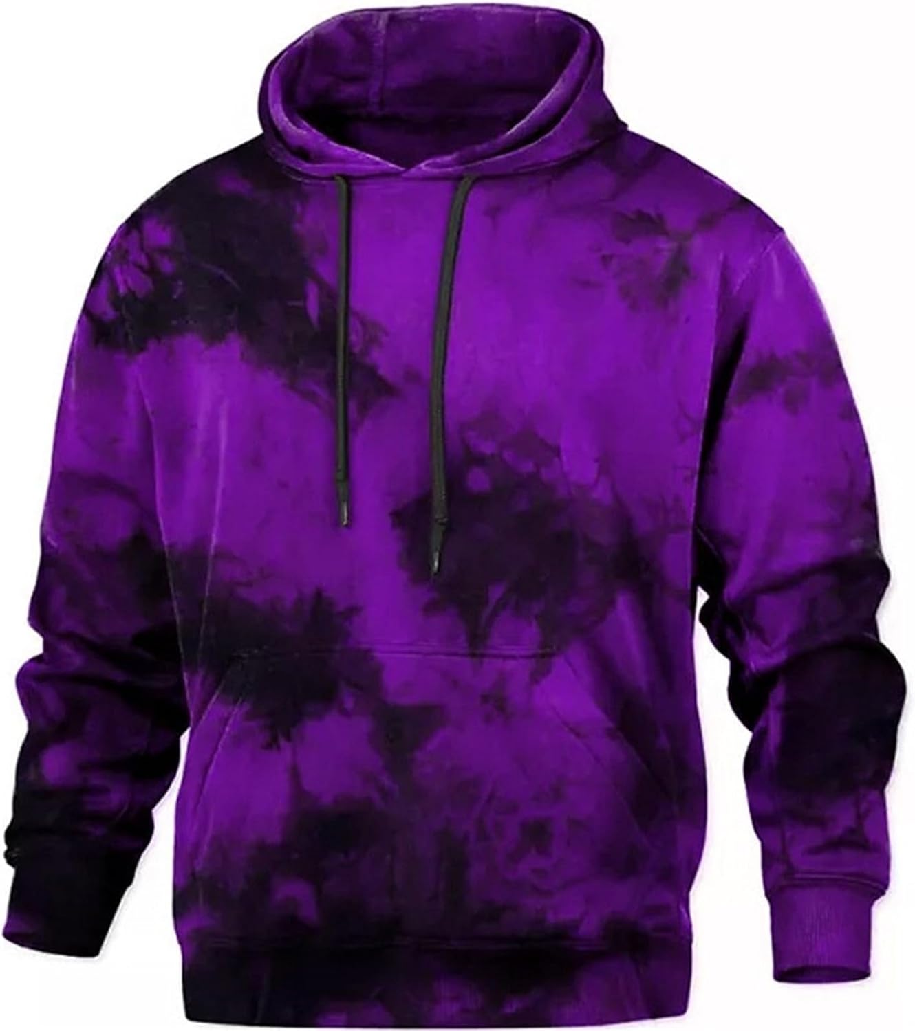 Tie Dye Lightweight Hoodie with Pockets