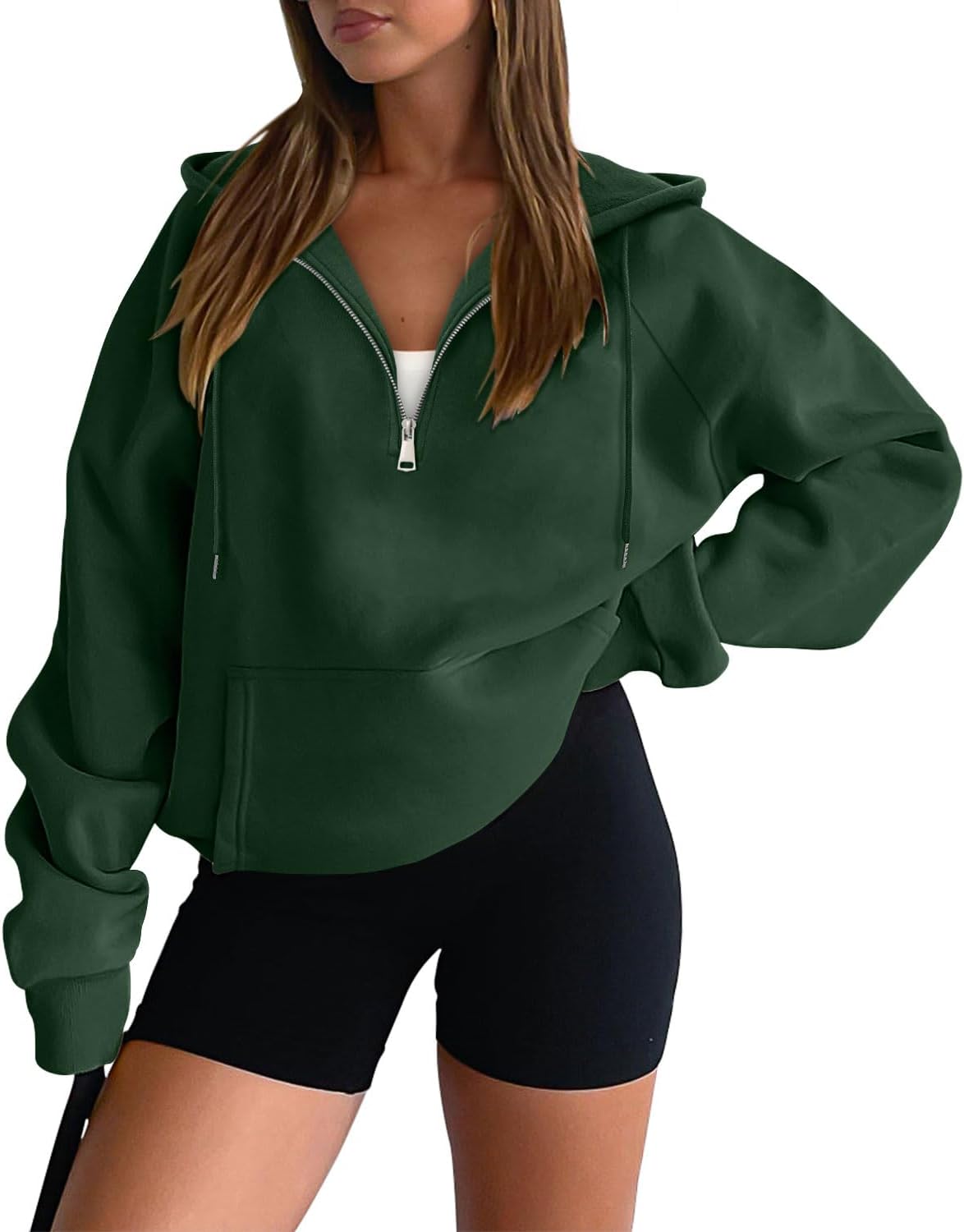 Cozy Half Zip Hoodie by Onlypuff