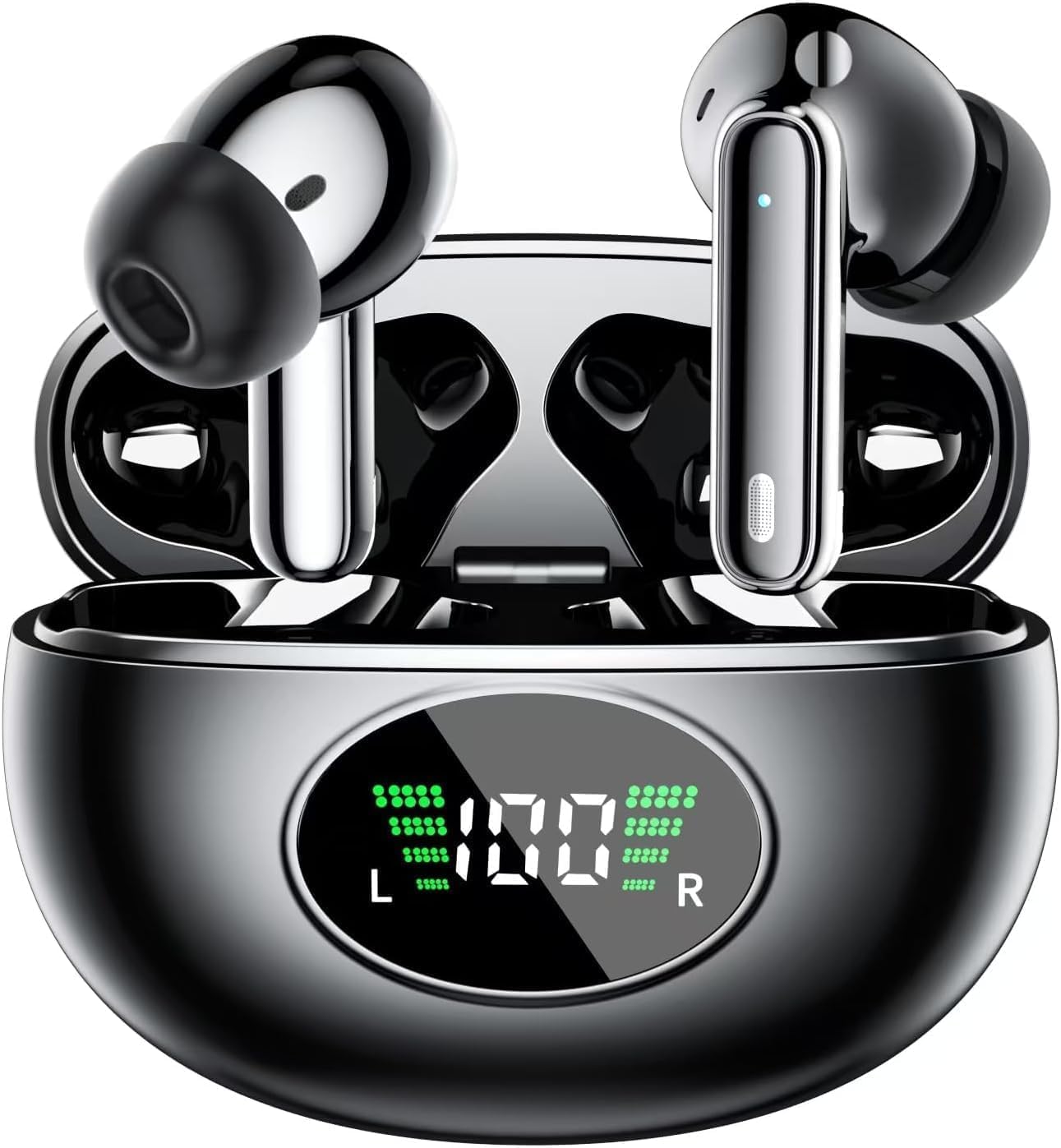 40H Playtime Wireless Earbuds - Deep Bass & Waterproof