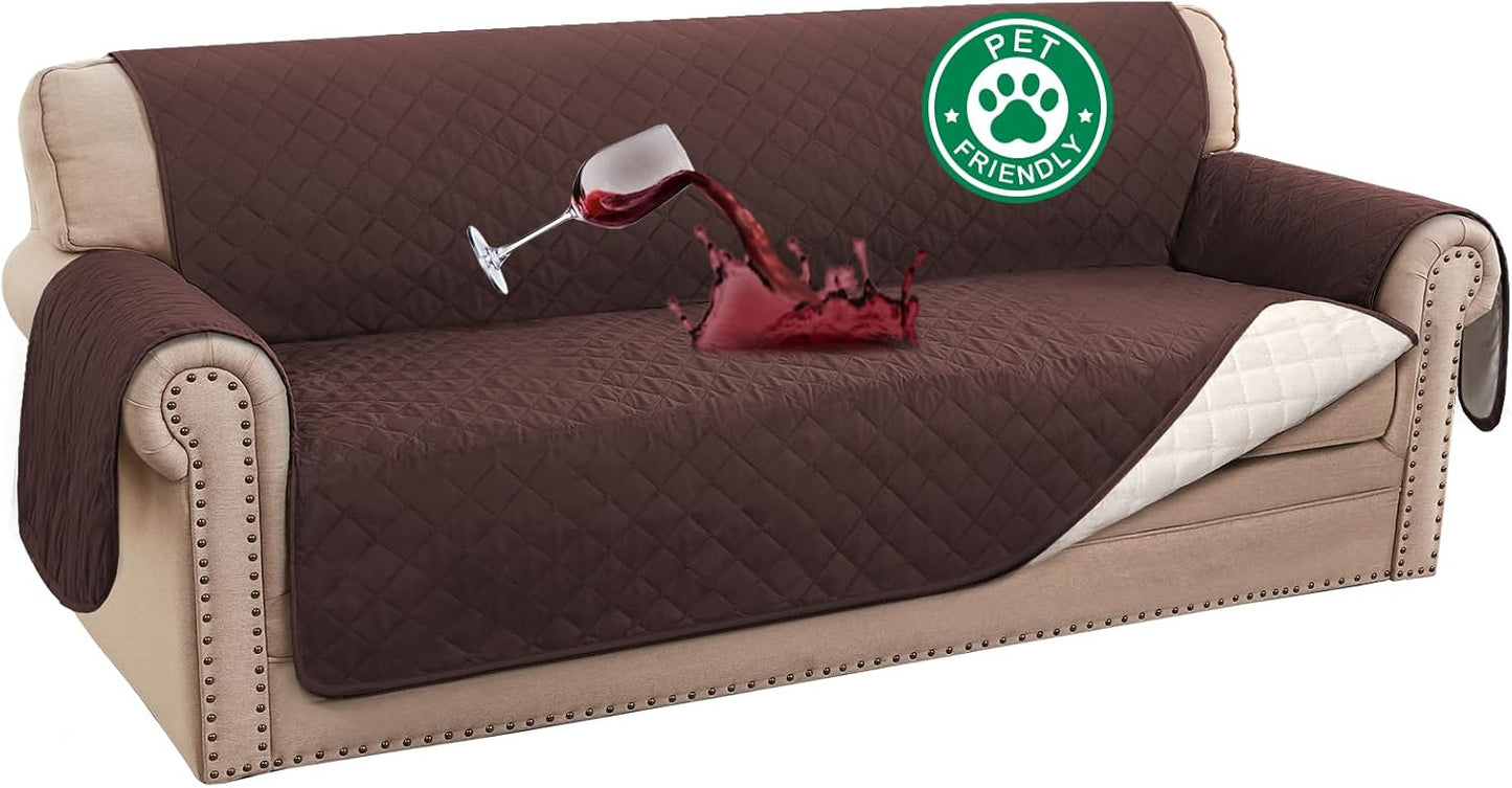 Turquoize 100% Waterproof Couch Cover for 3 Cushion Sofa