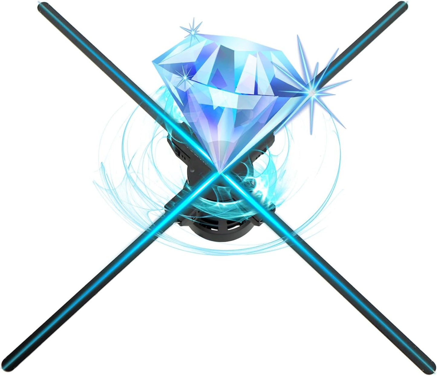 3D Hologram Fan Projector - Mesmerizing Ad Displays
