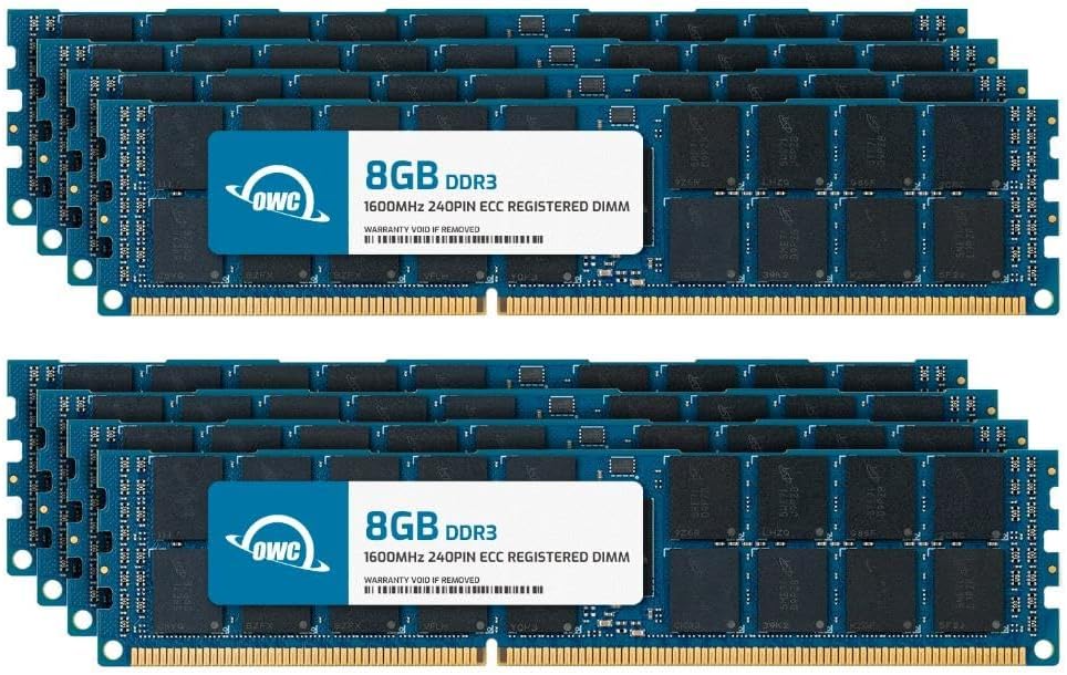 OWC 64GB DDR3 1600 ECC Registered RAM Upgrade for Workstations