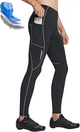 BALEAF Men's Thermal Cycling Pants for Winter Riding Comfort