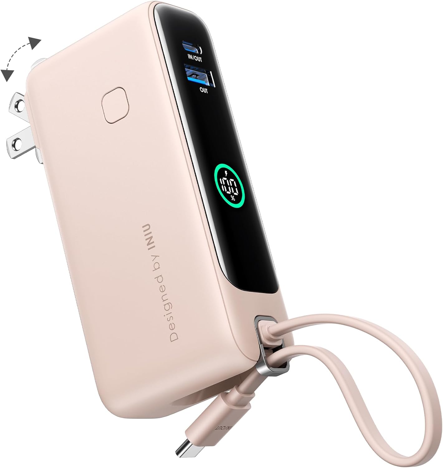 INIU 3-in-1 Fast Charger: Small & Powerful!