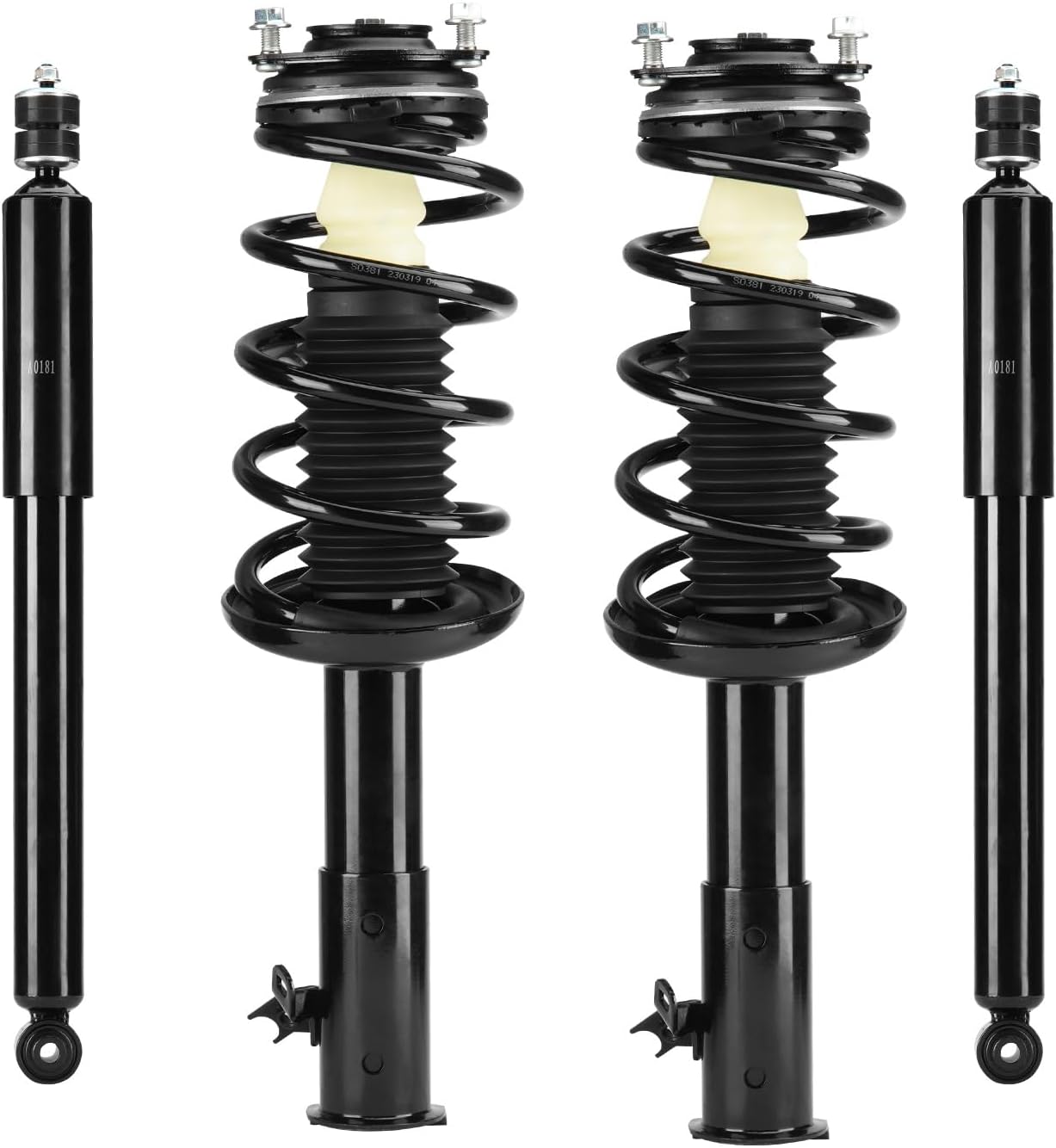 Front & Rear Strut Shock Assembly for Honda Civic 2006-2011