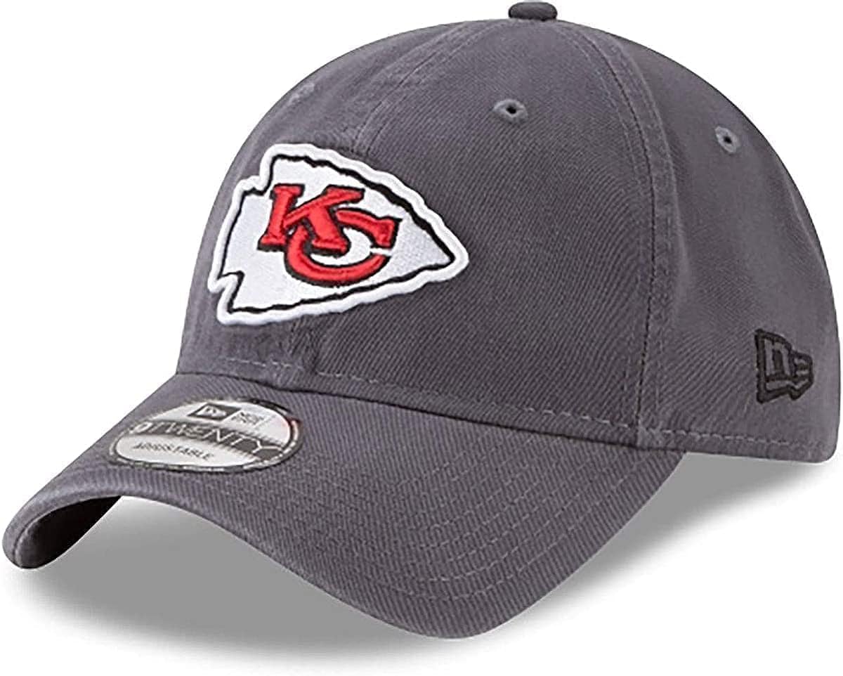 NFL Core Classic 9TWENTY Graphite Adjustable Hat for Fans