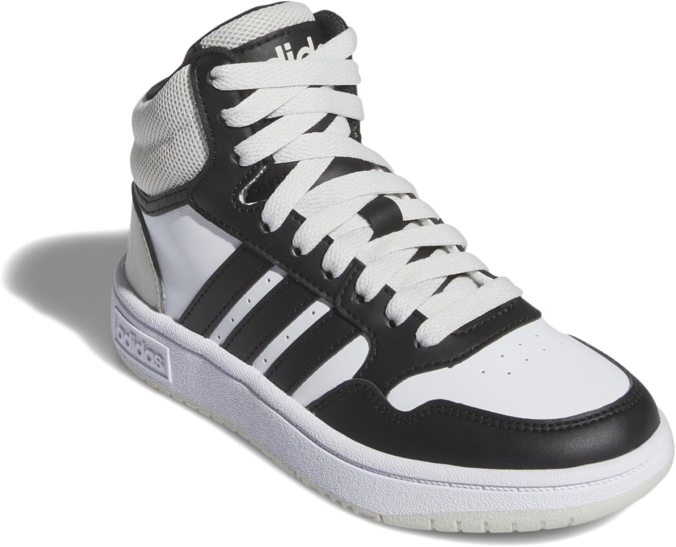 adidas Kids' Hoopds Mid Top Basketball Shoe for Young Athletes