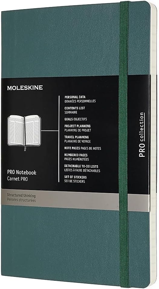 Moleskine PRO Notebook, Professional Project Planning