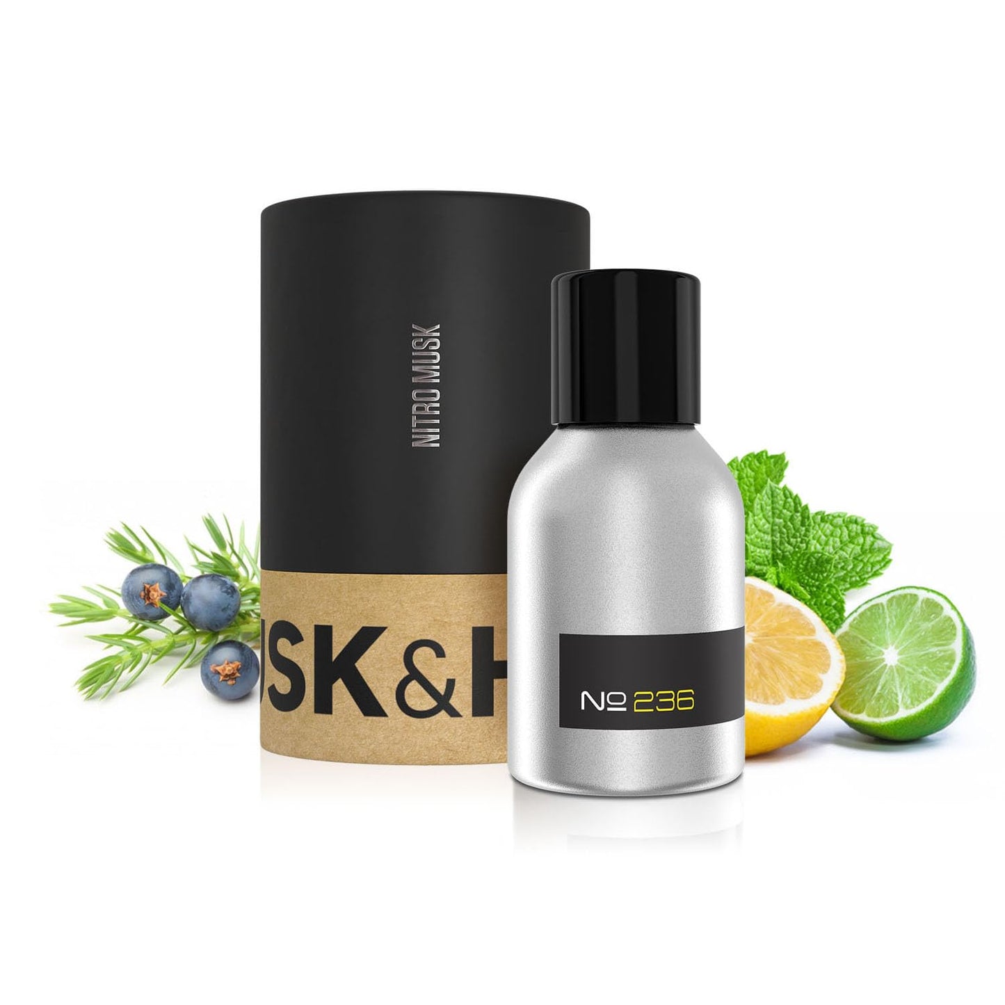 Musk & Hustle Nitro Musk Cologne Oil, Inspired by Creed Royal Water