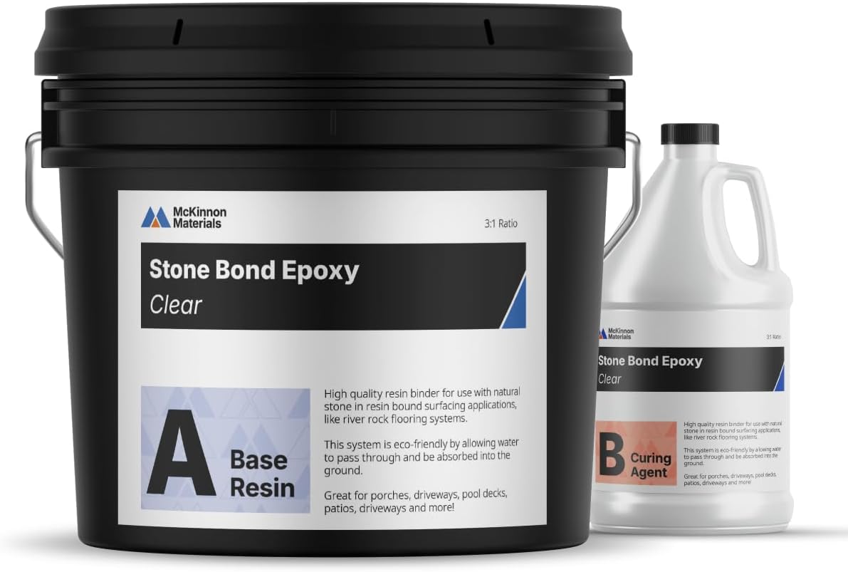 Mckinnon Stone Bond Epoxy Kit for Transformative Driveway Style