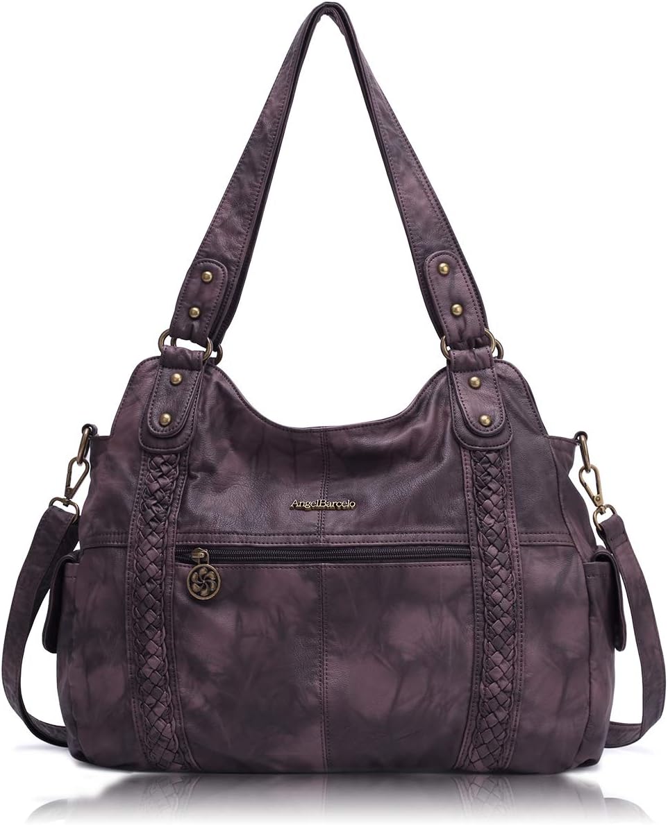 Angel Barcelo Hobo Bag for Women - Stylish Crossbody Purse