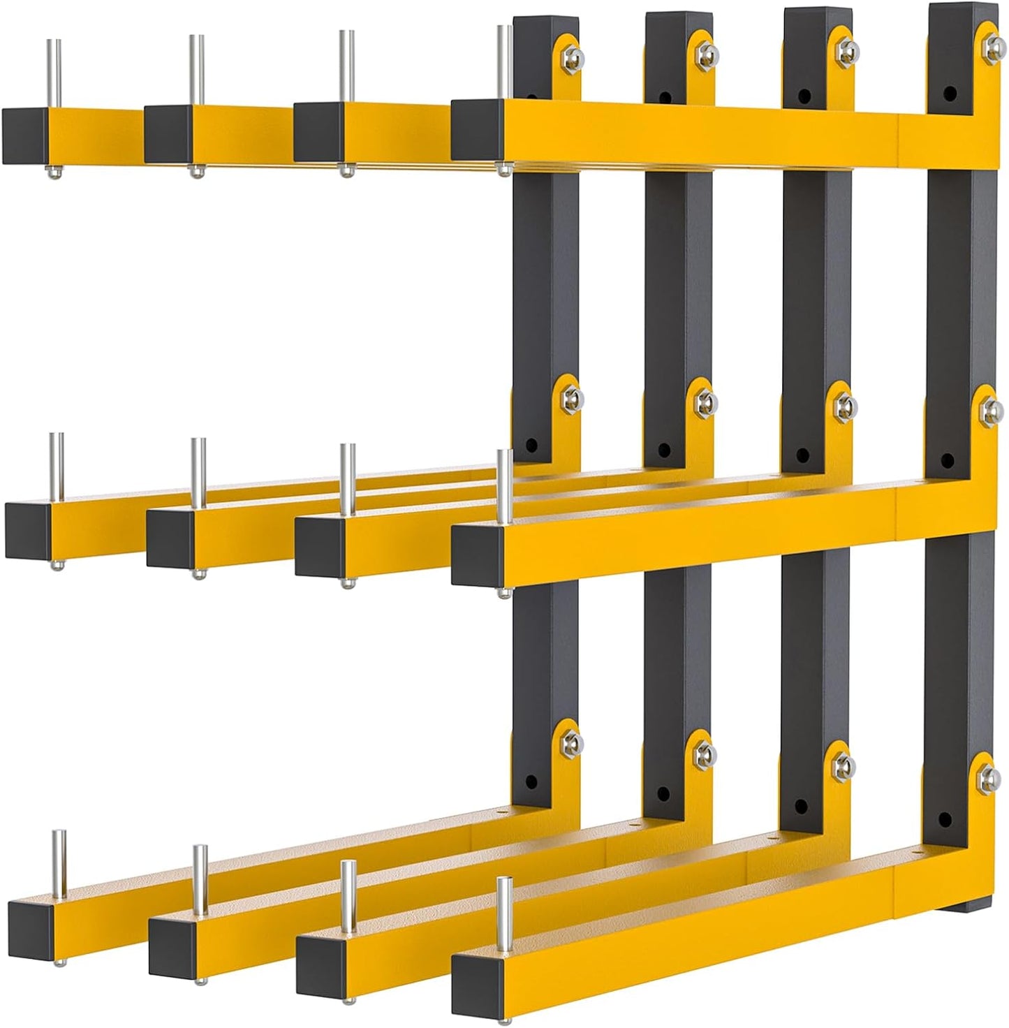 Heavy Duty Lumber Storage Rack for Garage and Outdoor Use
