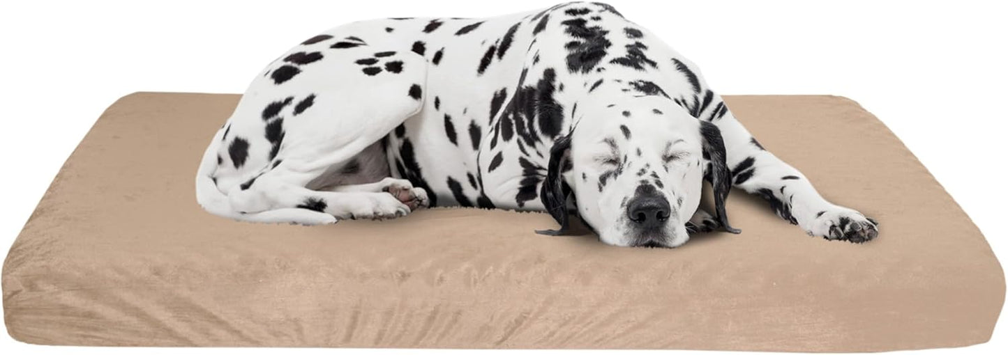 Orthopedic Dog Bed with Memory Foam for Large Dogs - 37x24