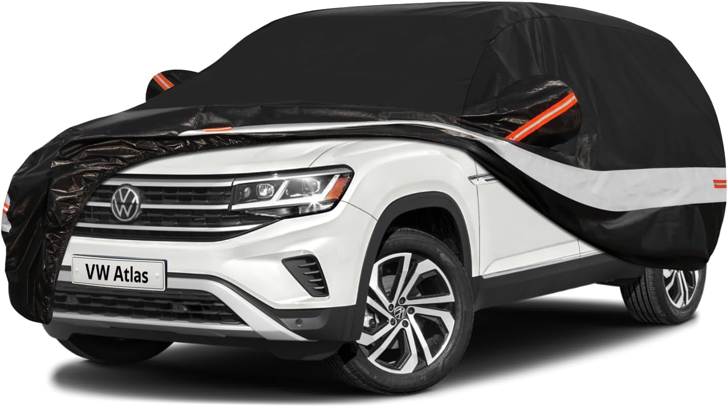 10 Layers Waterproof Car Cover for Volkswagen Atlas (2017-2024)