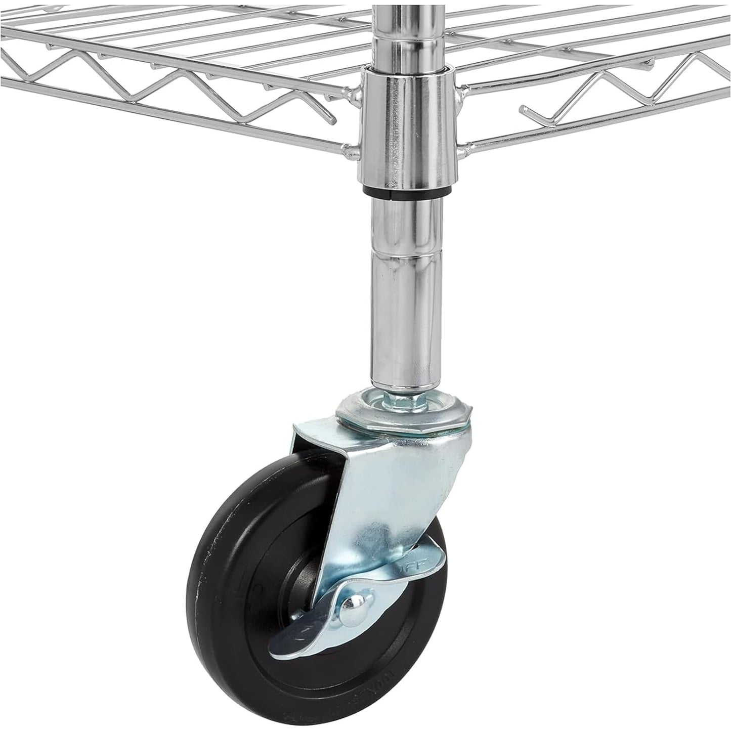 Heavy Duty 3 Inch Stem Caster Wheels for Industrial Shelving
