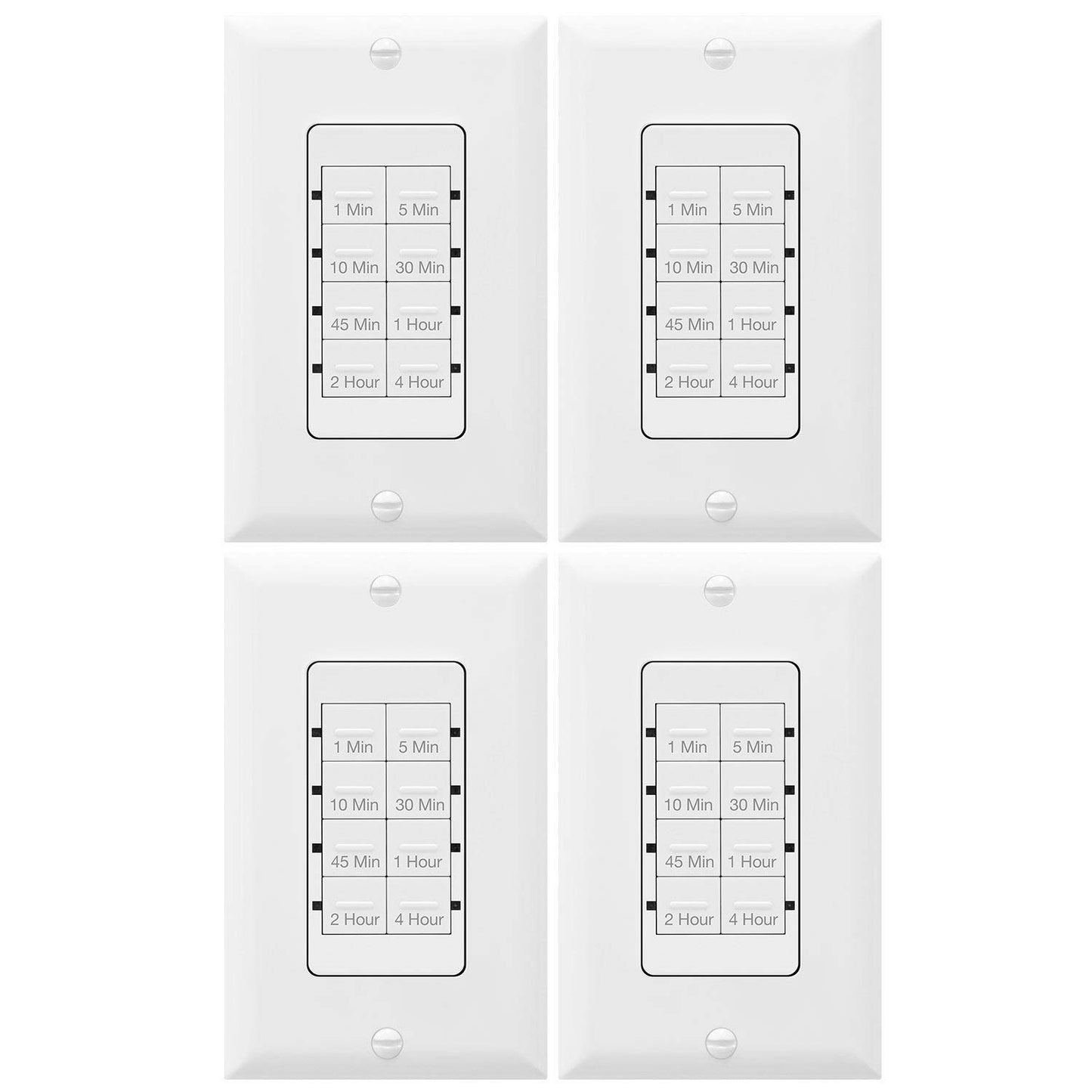 TOPGREENER Wall Countdown Timer Switch for Energy Saving Control