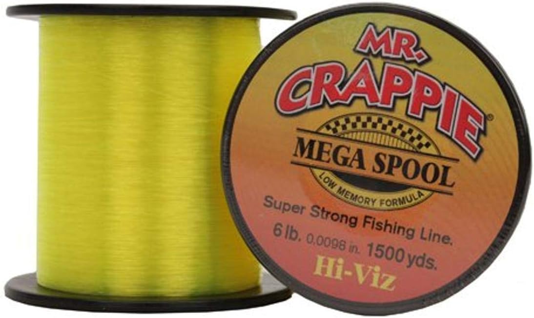 Lew's Mr. Crappie Mega Spool Line: Strong, Smooth Casts!