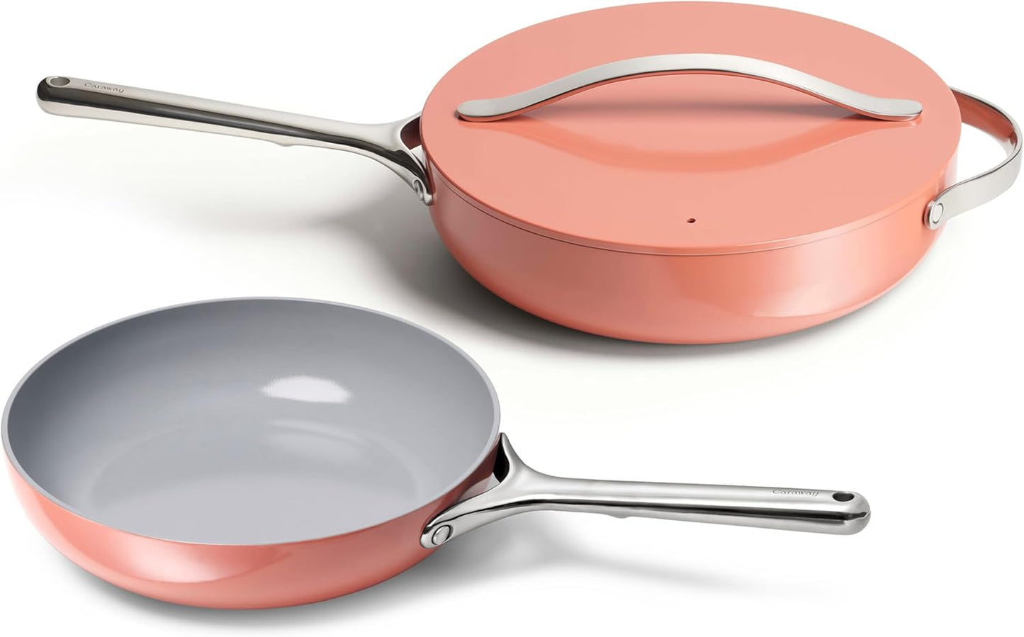 Caraway Fry Pan and Saute Pan Duo for Healthy Cooking