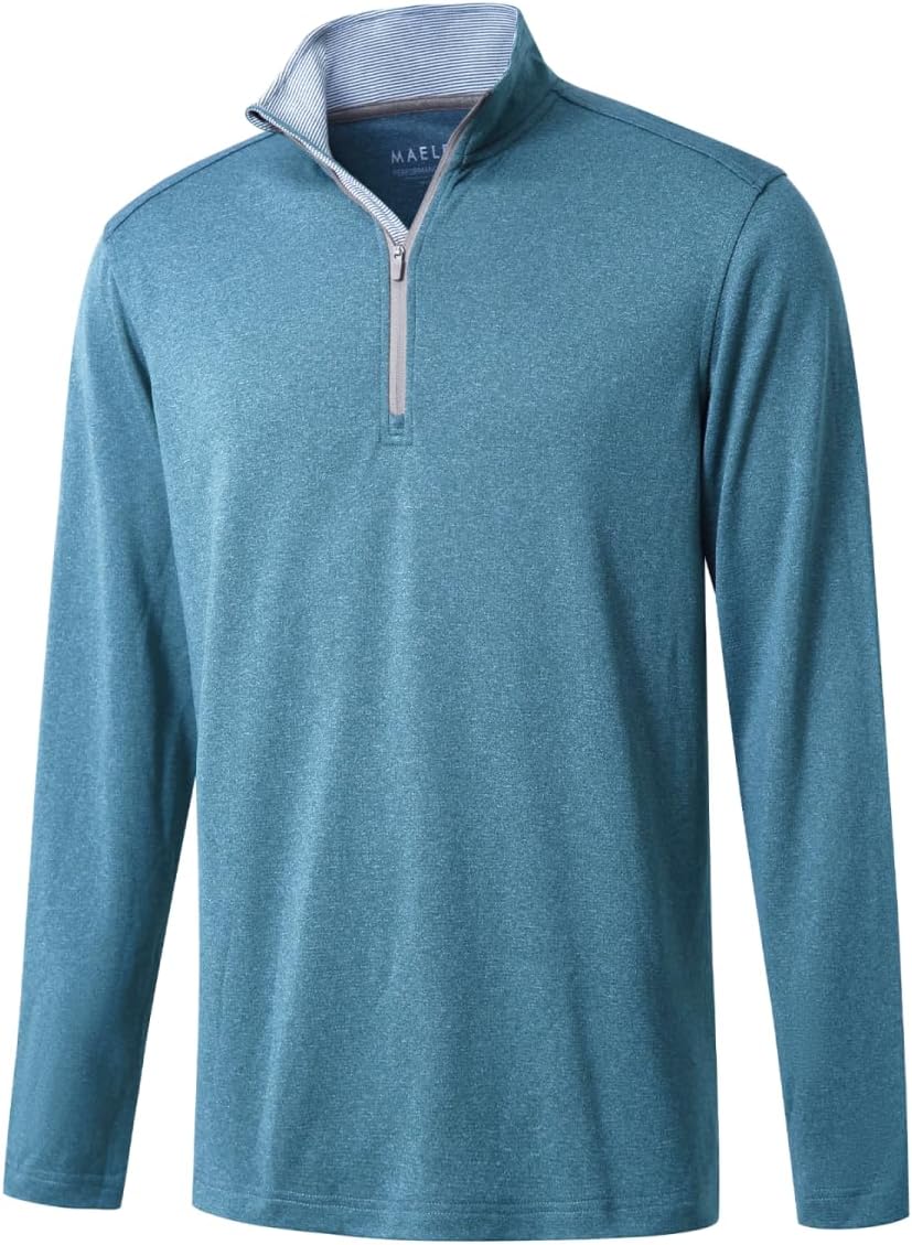 M MAELREG Quarter Zip Golf Pullover for Men - Performance Wear