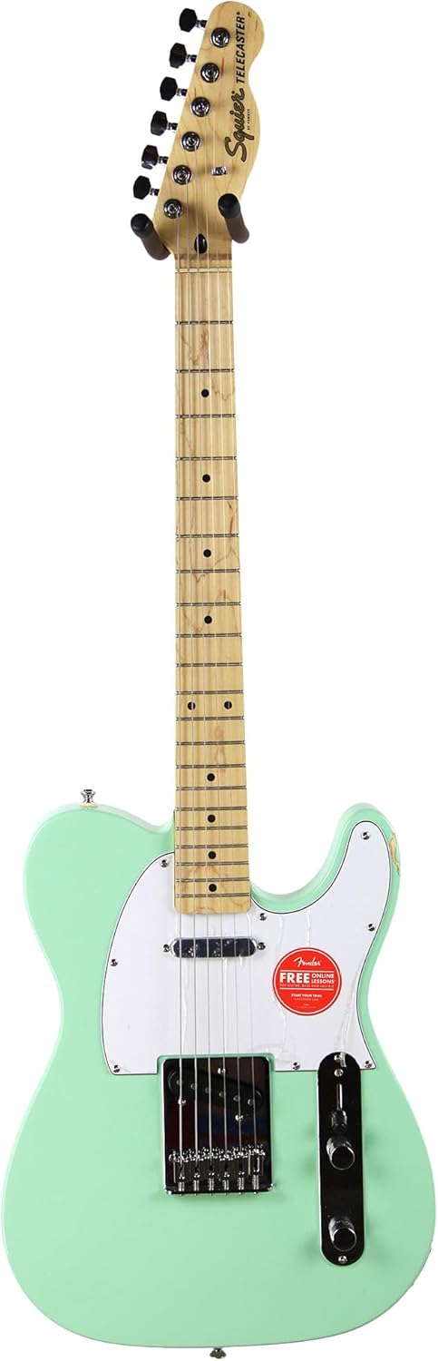 Fender Squier Affinity Telecaster Electric Guitar in Surf Green