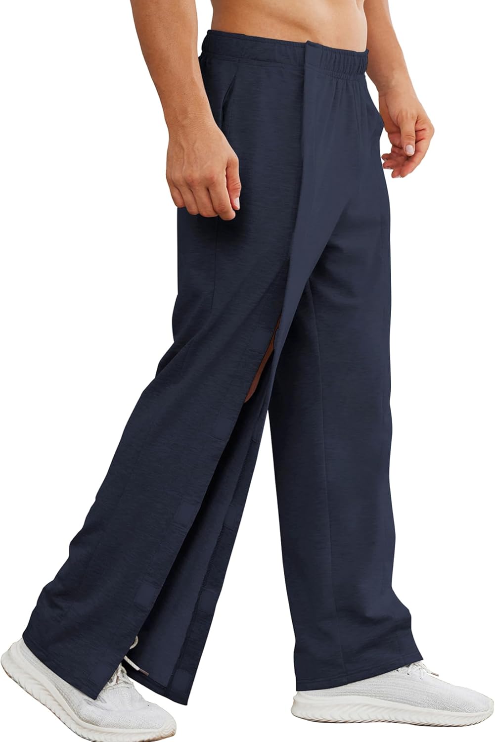 Deyeek Men's Post Surgery Pants for Easy Recovery and Comfort