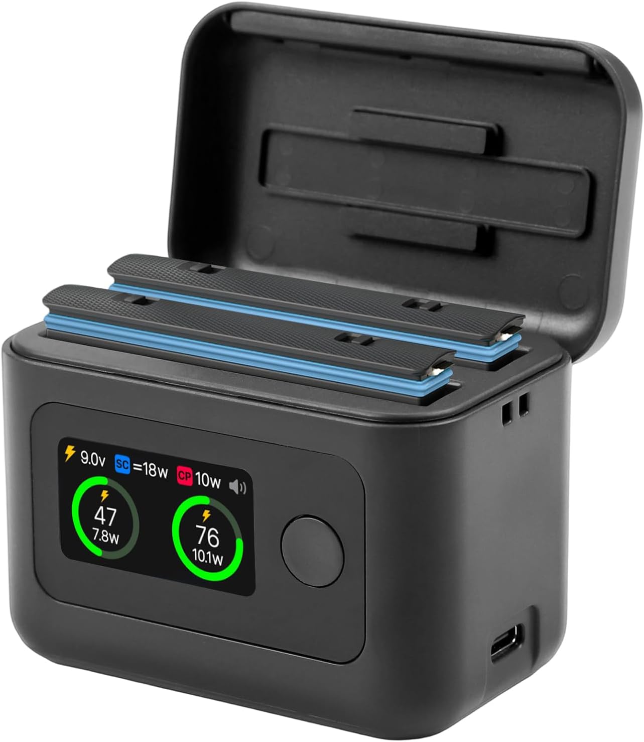 Fast Charging Station for Insta 360 X5 with Intelligent Features
