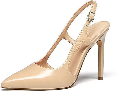 DREAM PAIRS Women's Elegant Pointed Toe High Stiletto Heels