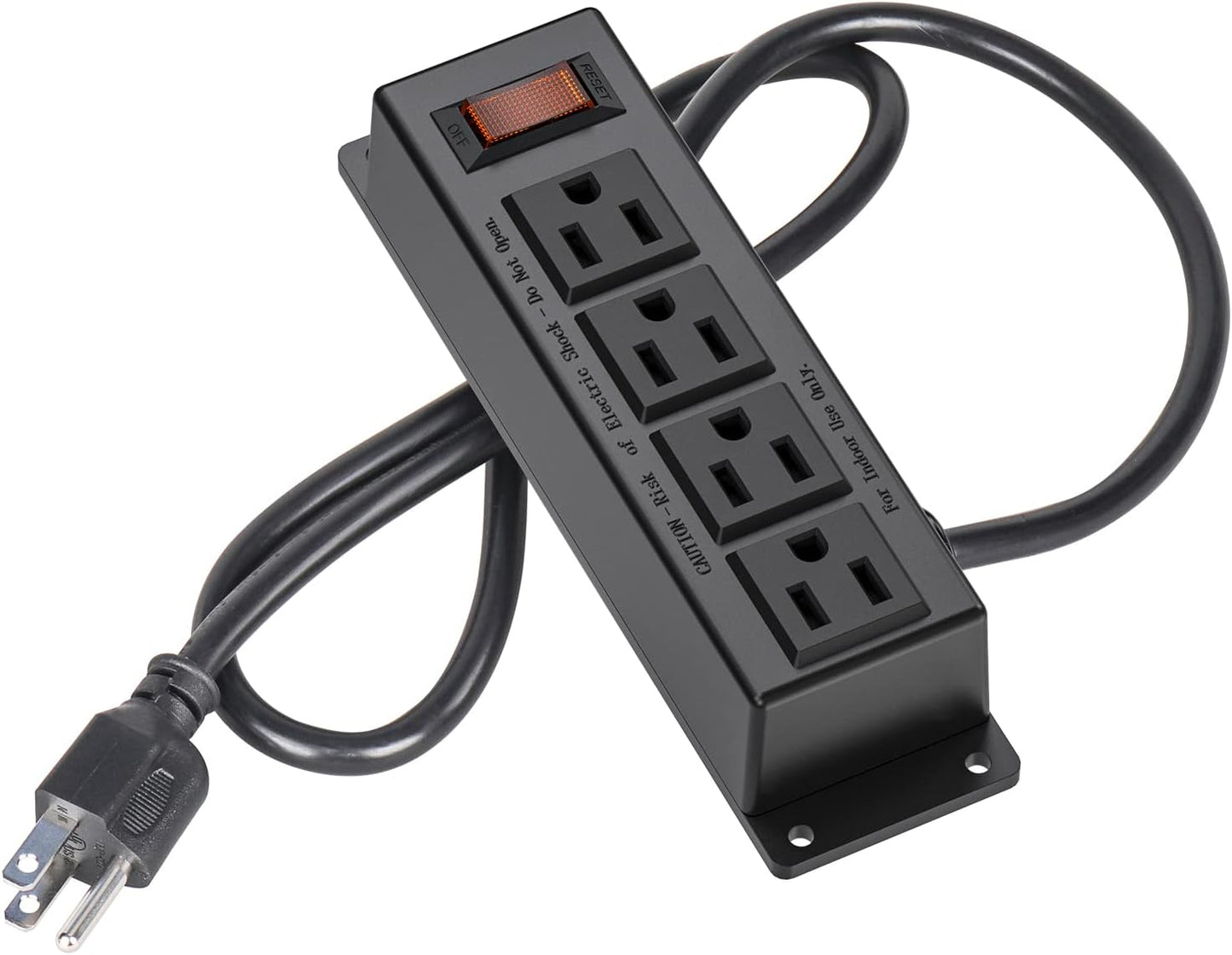 ICEELEC Wall Mount Power Strip: Compact & Convenient!