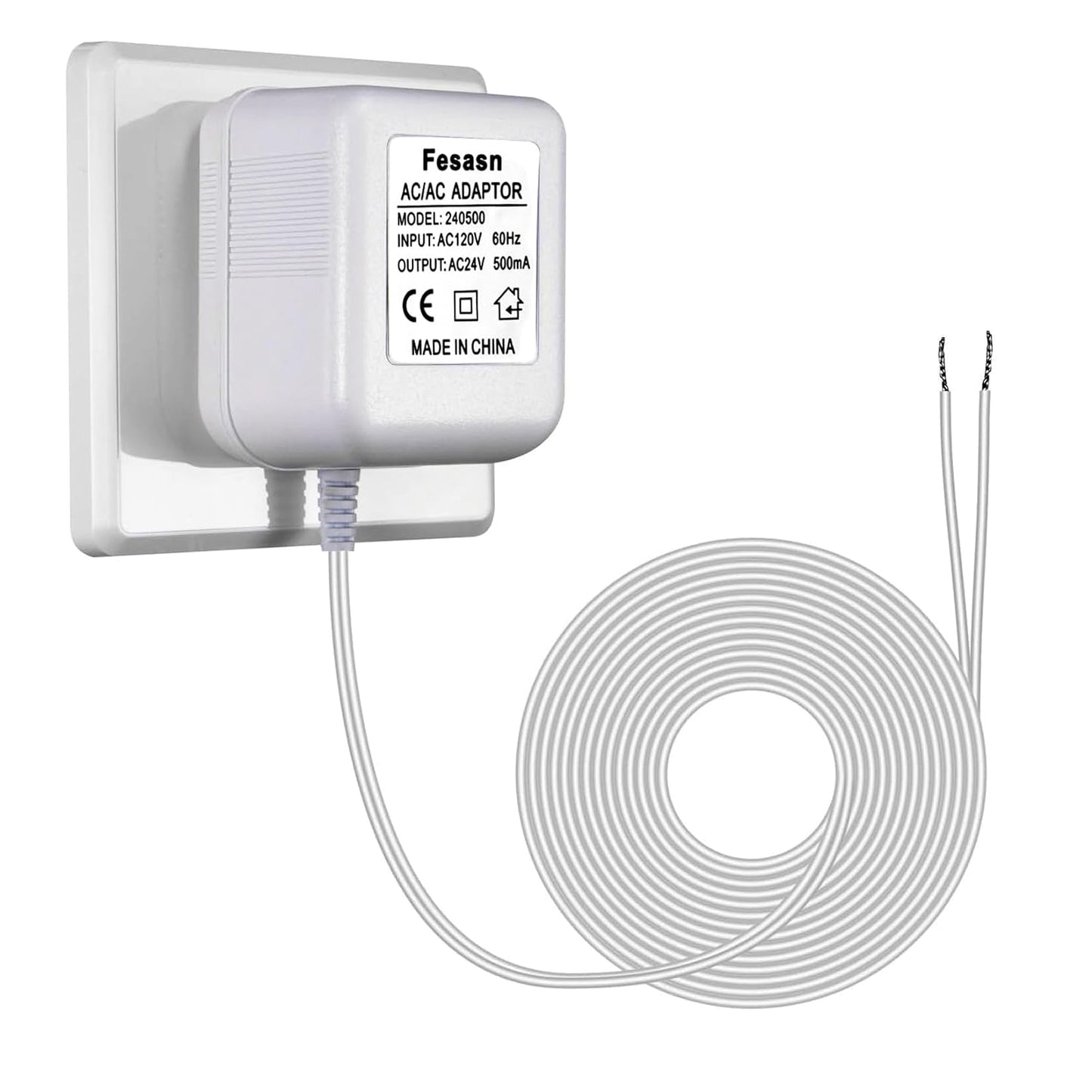 24V AC Power Supply for Smart Doorbells & Thermostats