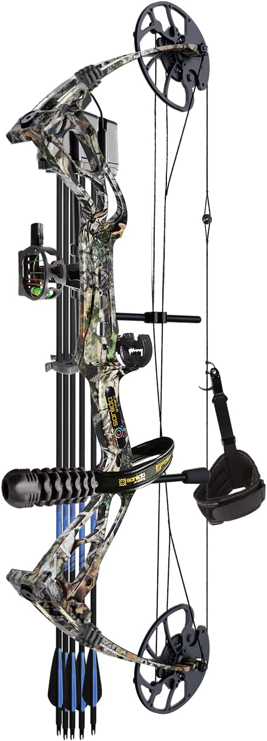 Sanlida Archery Dragon X8 RTH Compound Bow Package for All Ages