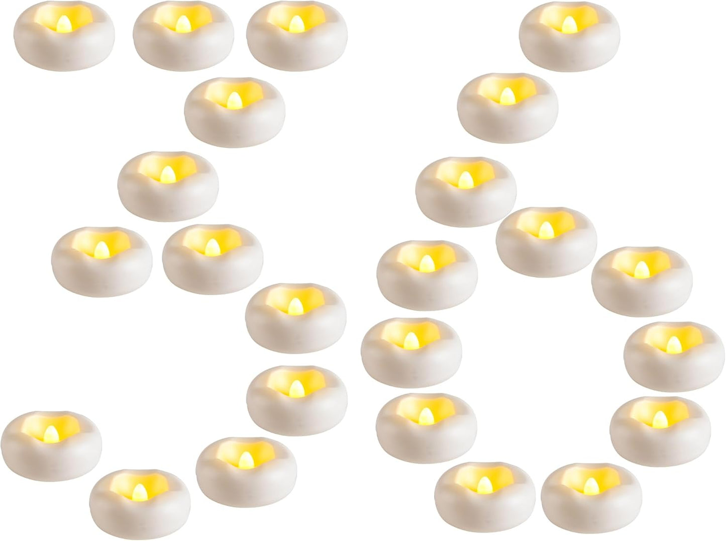 36 Pack 2.3 Flameless LED Floating Candles for Events