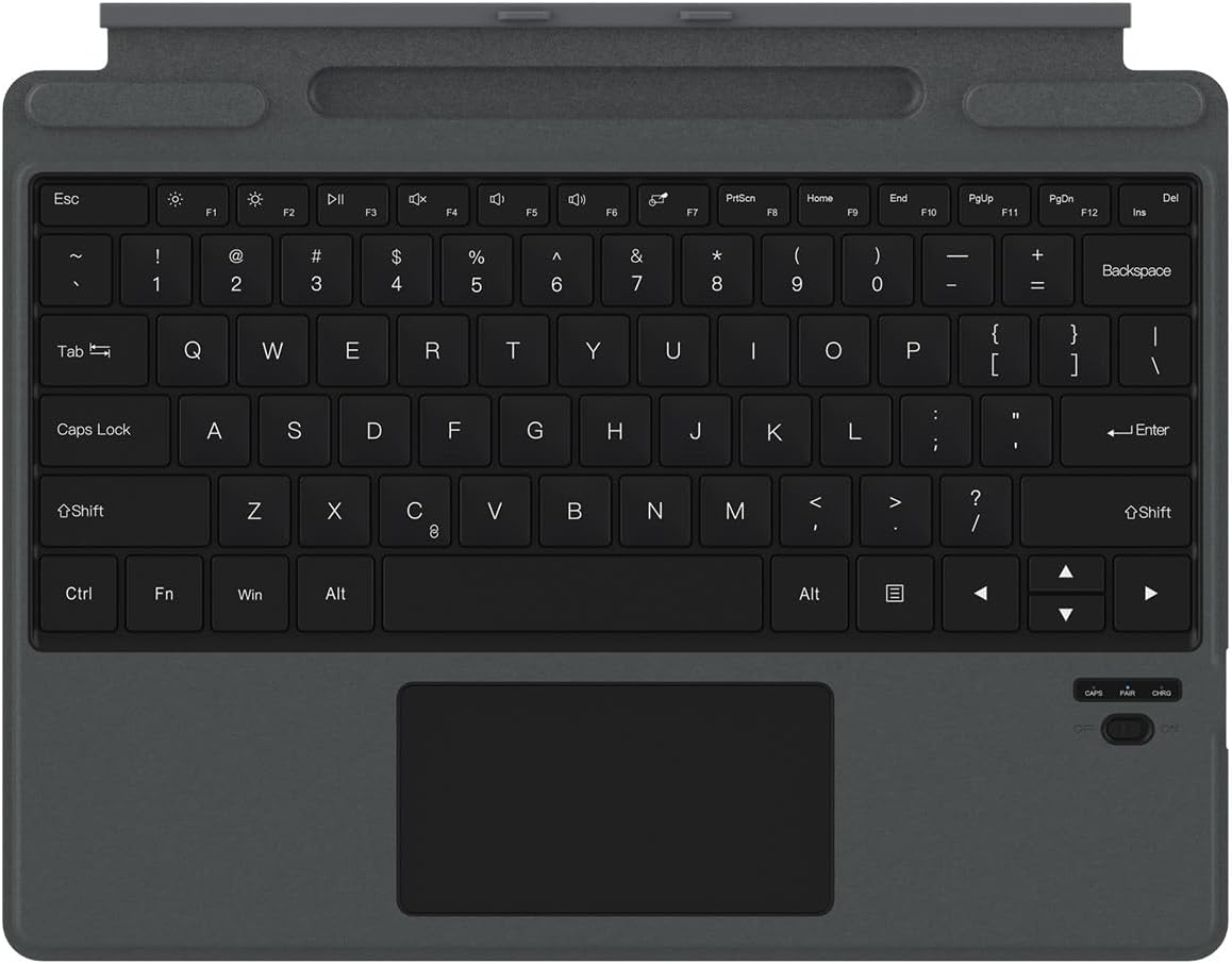 Qulose Detachable Bluetooth Keyboard, Multi-Feature for Surface Pro
