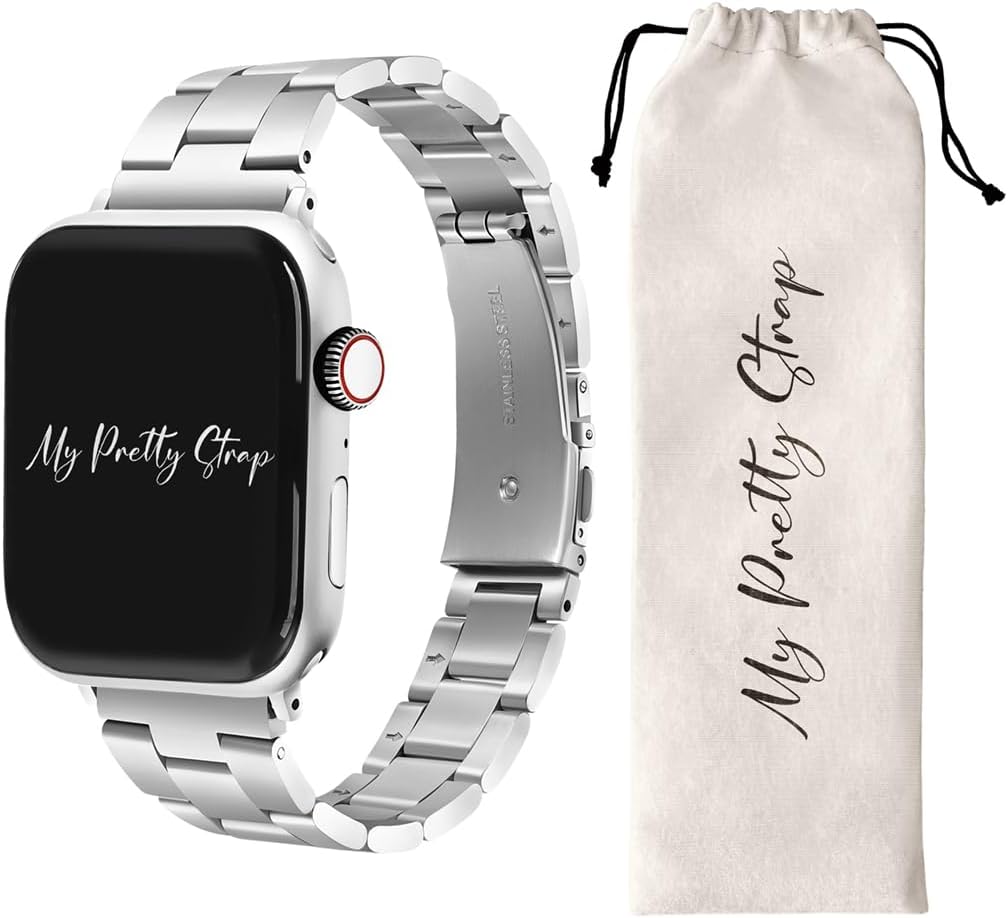 My Pretty Strap Stainless Steel Apple Watch Band for Women