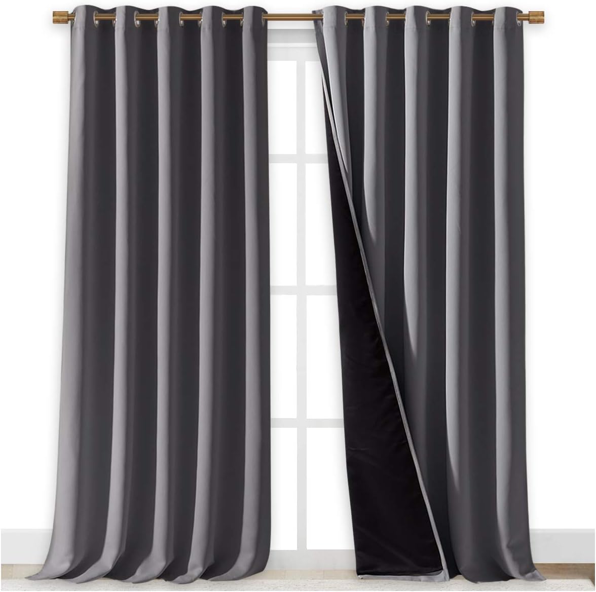 NICETOWN Blackout Blinds for Large Patio Sliding Doors