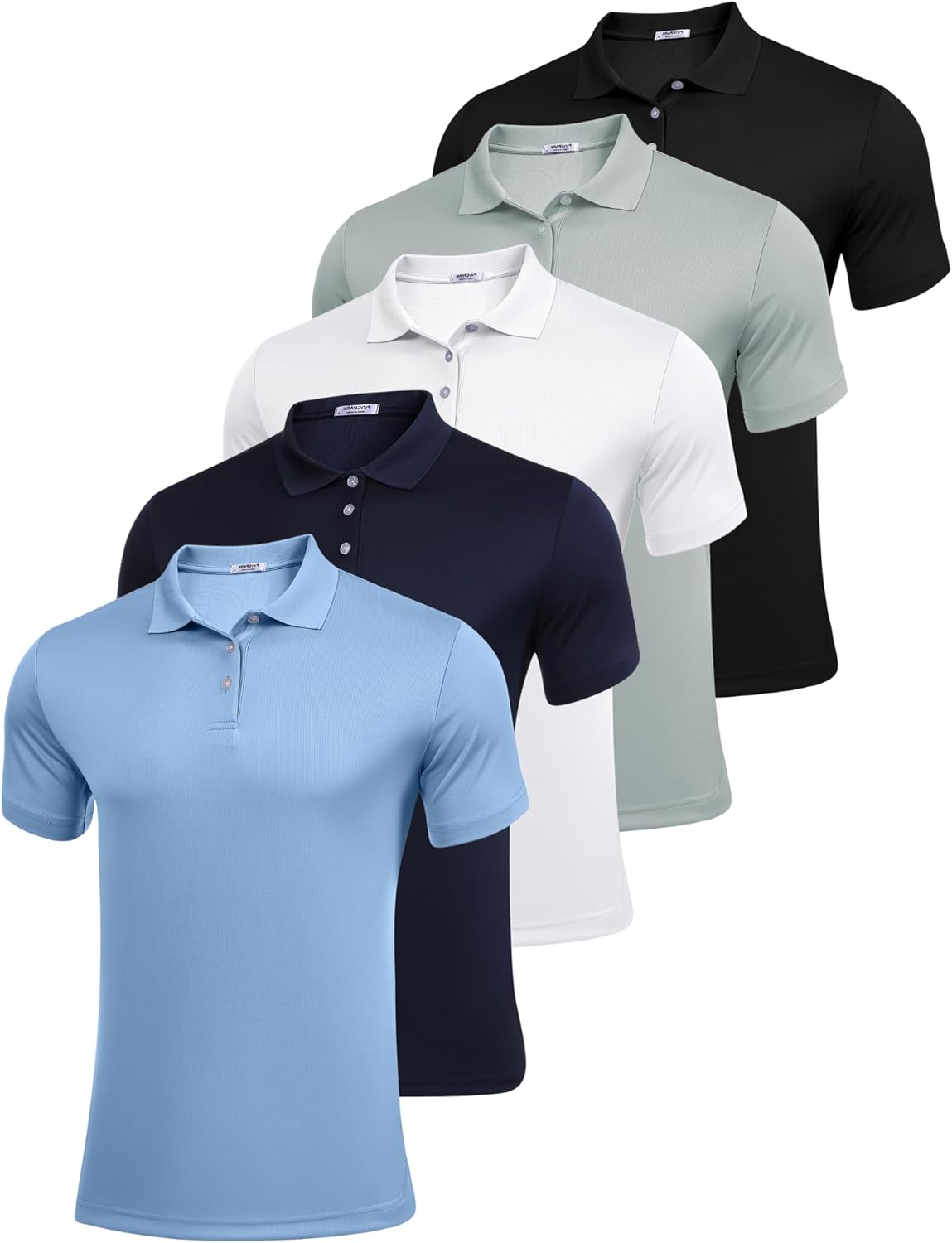 Golf Polo Shirts for Men by PINSPARK: Quick Dry Casual Wear
