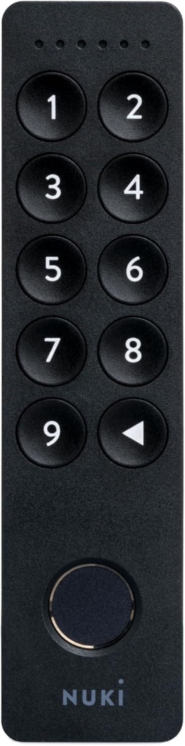 Nuki Keypad 2: Fingerprint Door Access for Smart Lock Security