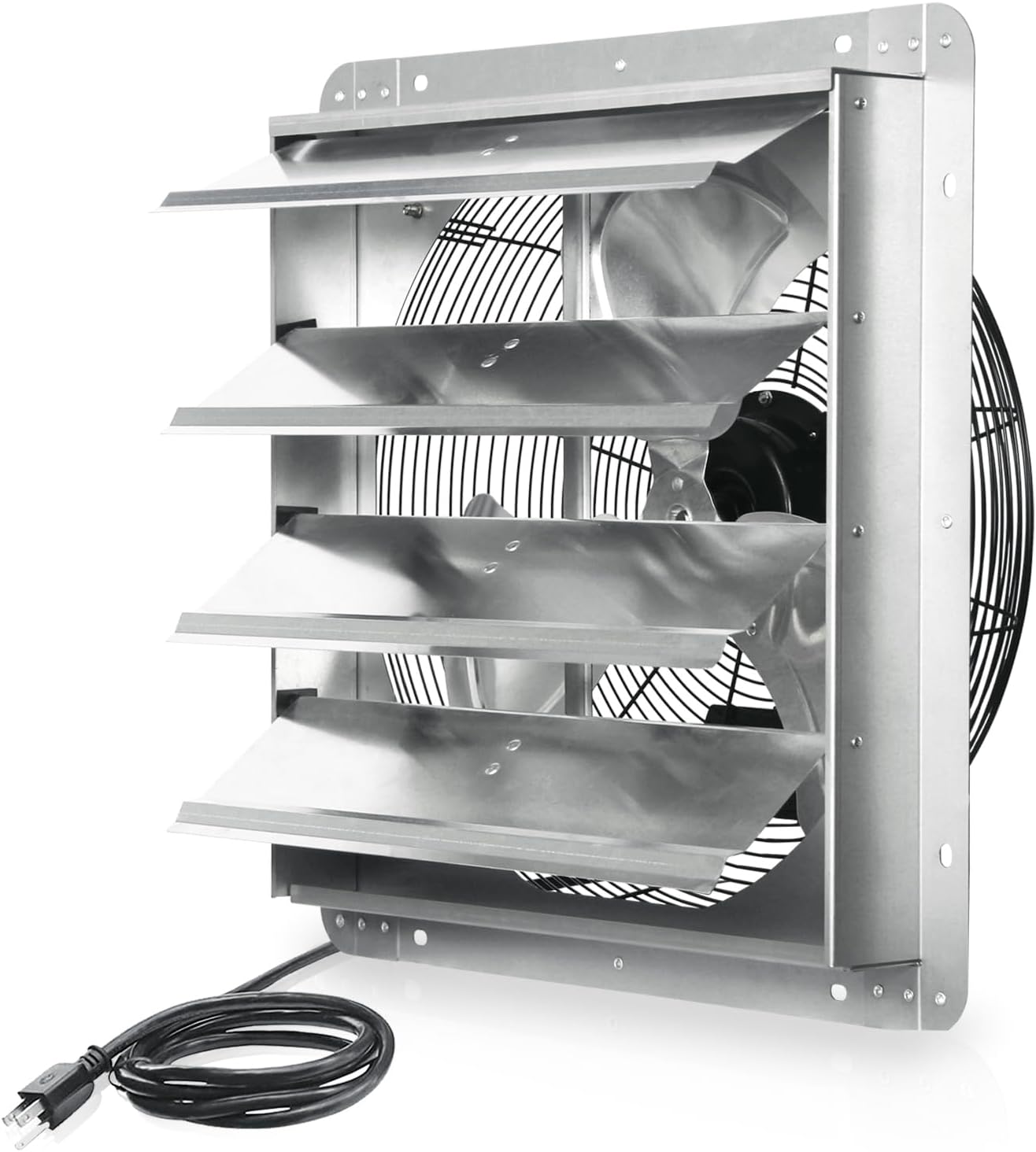 KEN BROWN 18 Inch Shutter Exhaust Fan for Efficient Ventilation
