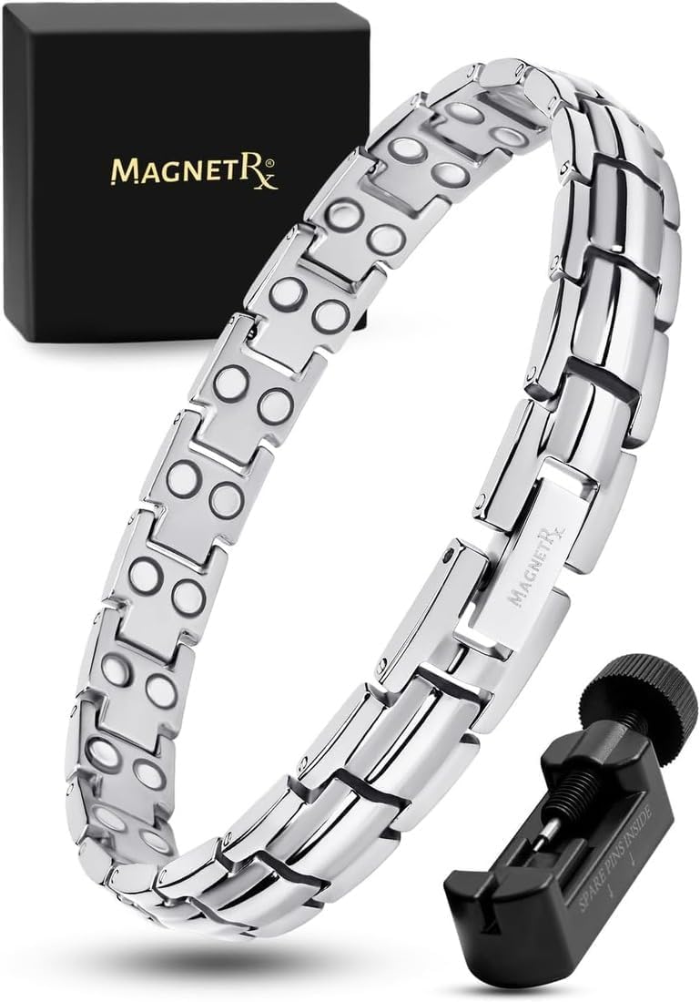 MagnetRX Women's Ultra Strength Magnetic Bracelet for Wellness