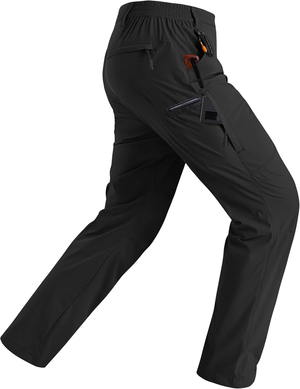 Rapoo Mens Hiking Pants Lightweight Water Resistant Cargo Pants