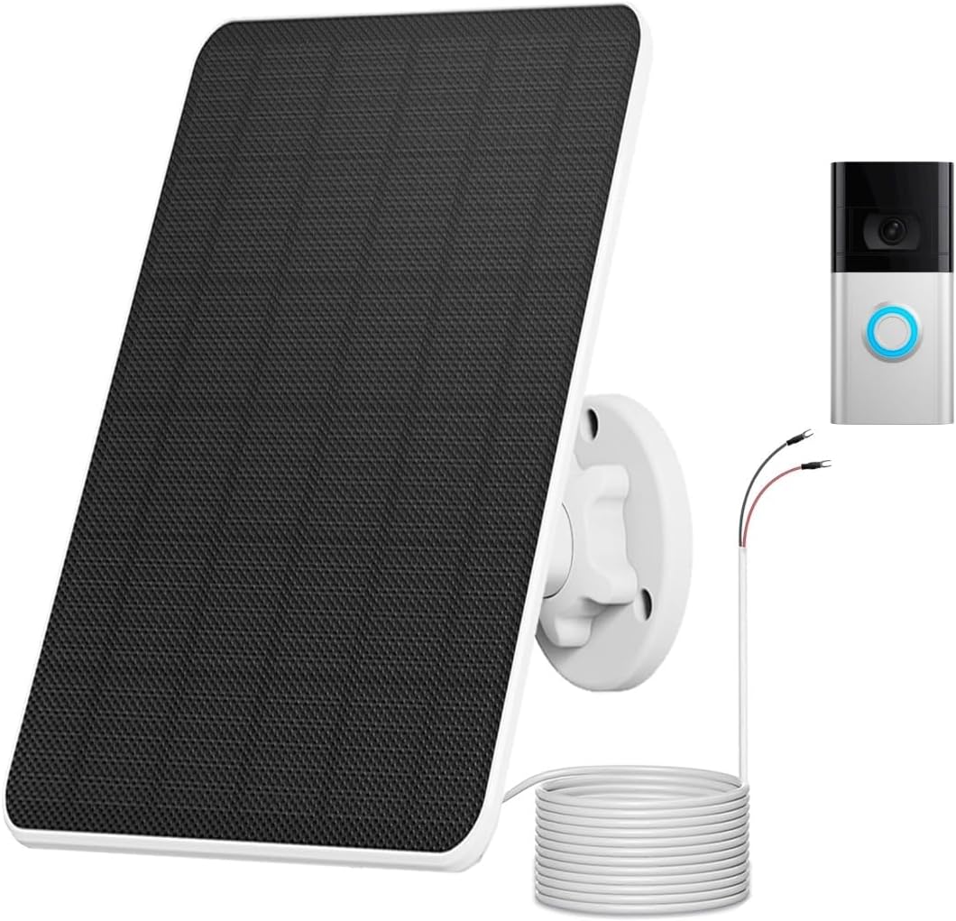 Ultimate Solar Charger for Ring Doorbells