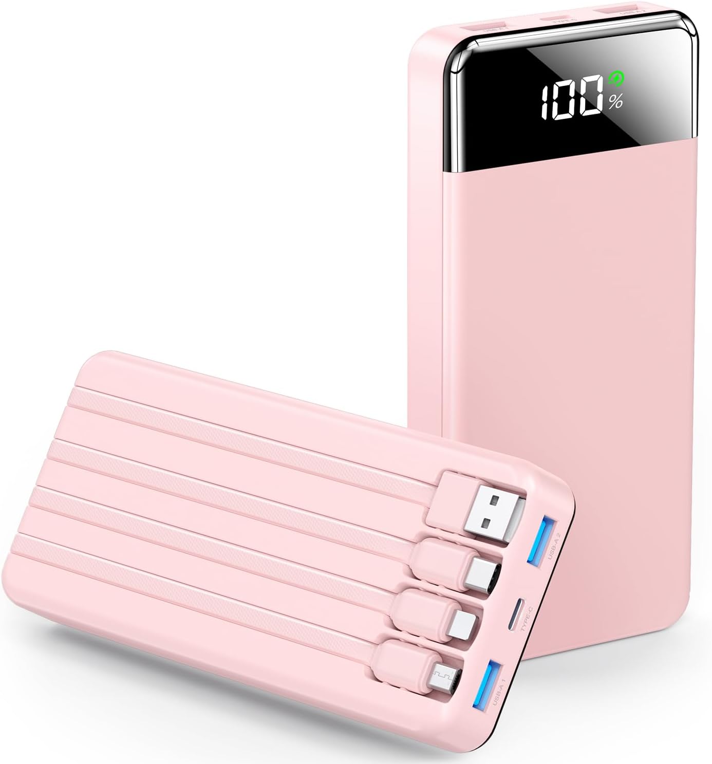 SABANI Portable Charger 35000mAh Power Bank with Built-in Cables