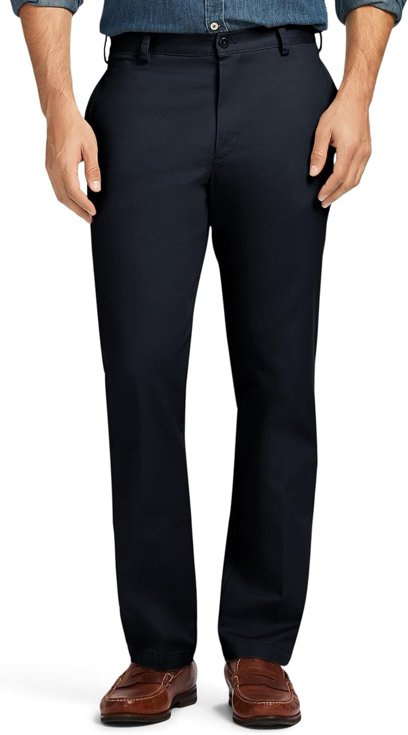 IZOD Men's American Chino Flat Front Slim Fit Pant Review