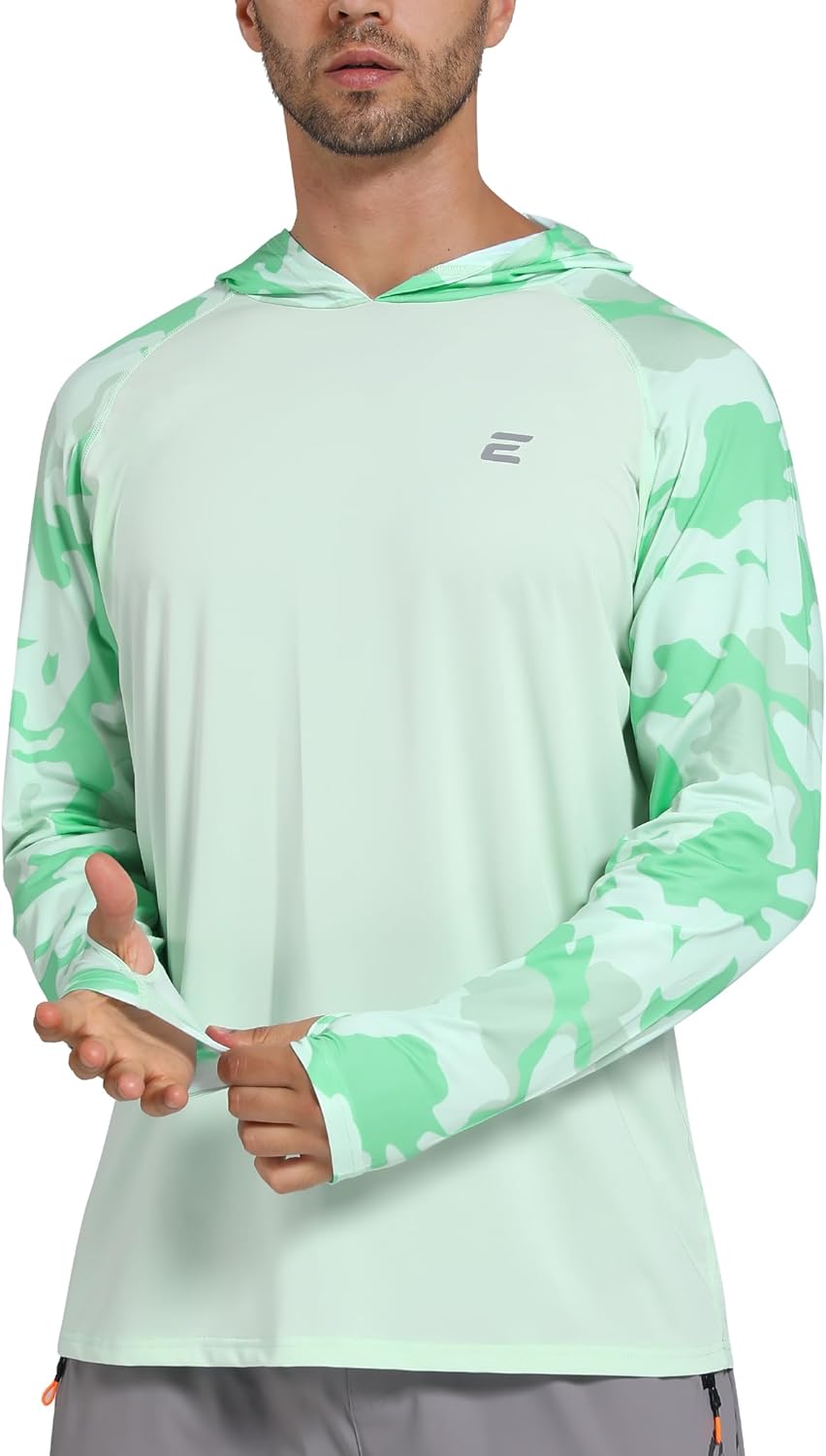 Men's Sun Protection Hoodie - UPF 50+ Rash Guard by Endyart