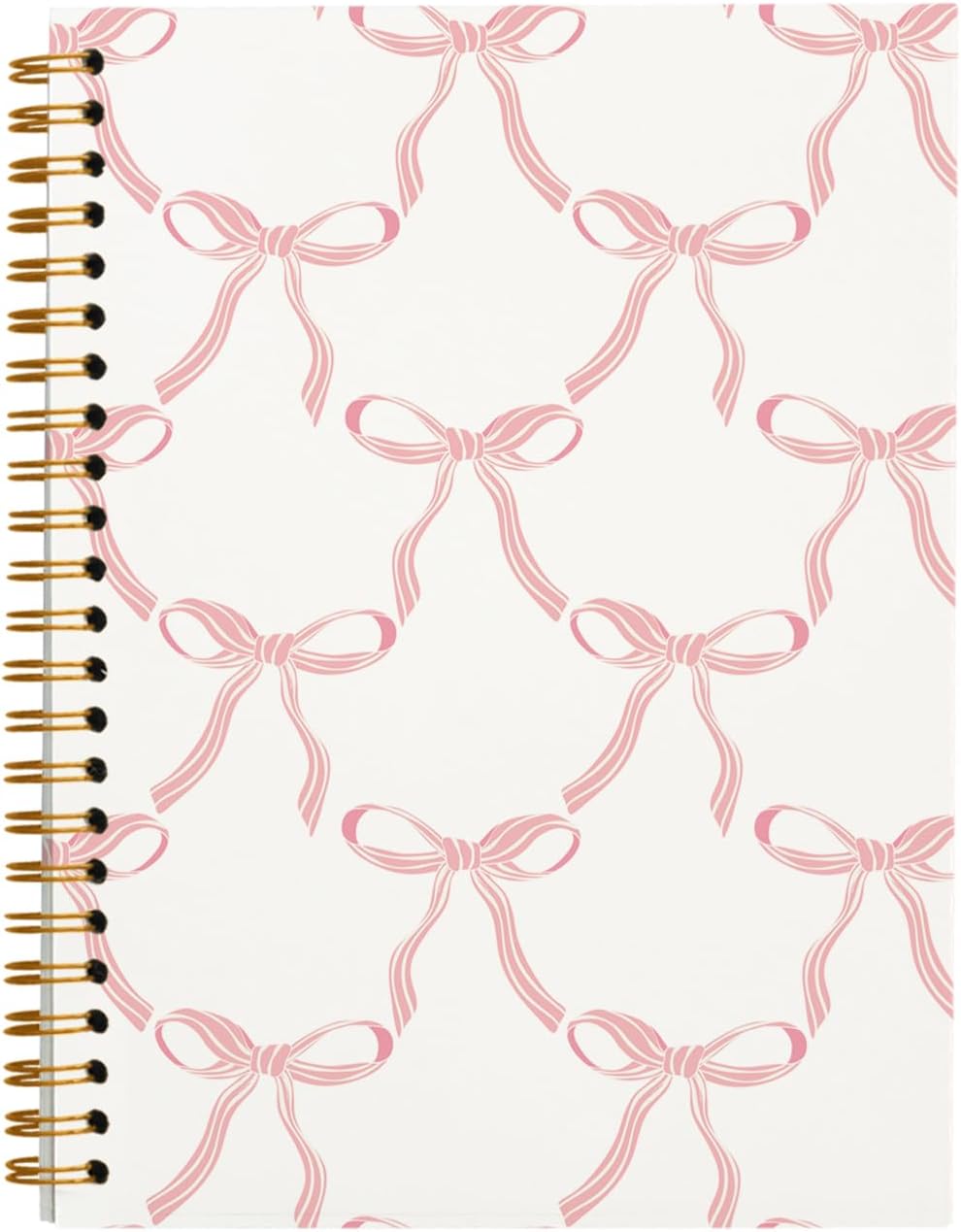Coquette Pink Bow Notebook - Stylish & Functional