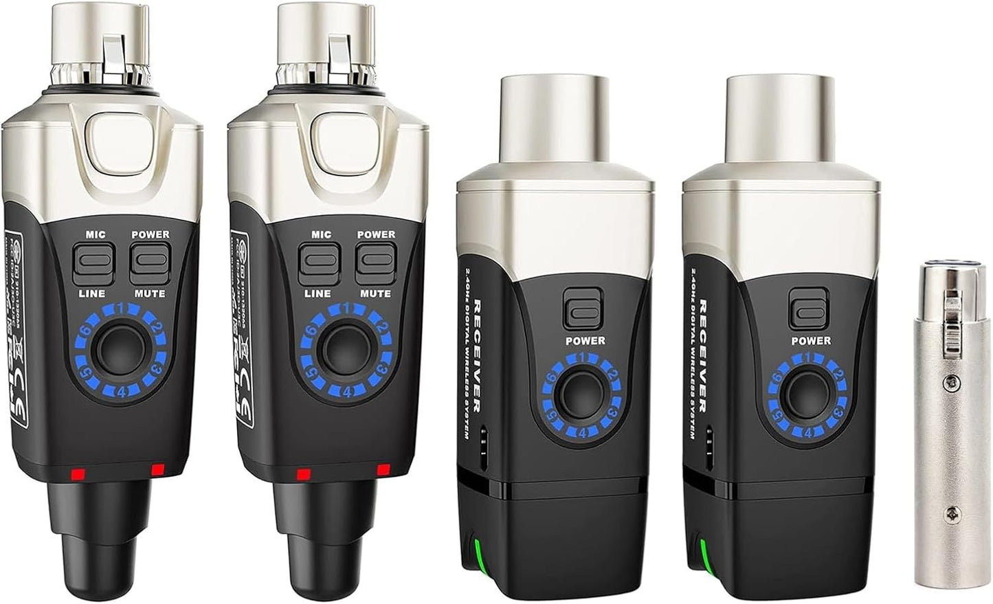 Xvive U3D Stereo XLR Plug-on Wireless System for Performers