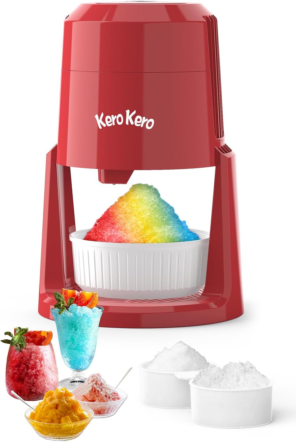 Fluffy or Crunchy Snow Cone Maker!