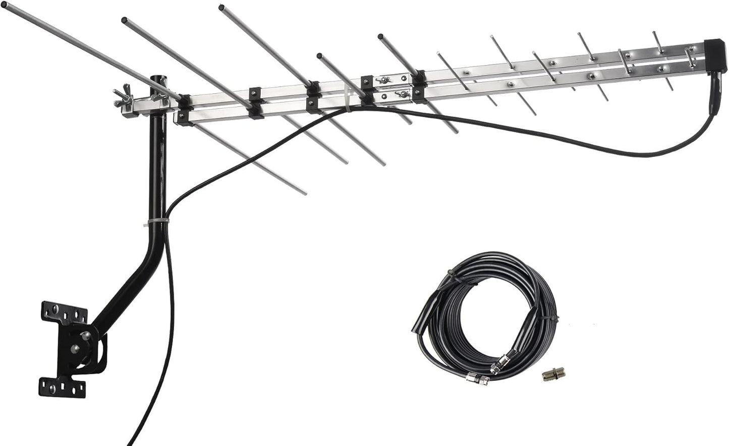 Long Range Yagi Outdoor Antenna for Clear 4K/1080P Reception