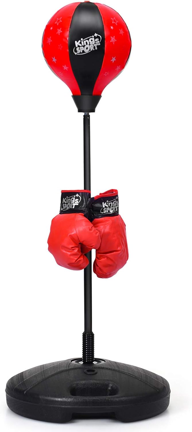 Adjustable Kid Punching Bag Set